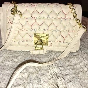 Betsey Johnson shoulder clutch